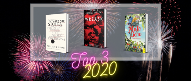 Bestsellery książkowe 2020 – moje top 3